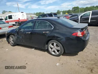 2011 Acura TSX with VIN JH4CU2F69BC015895, listed as a Copart auction lot 57551225 with 136,859 mi miles and Salvage title. Bid and sale history available at DreamBid. Image 2.