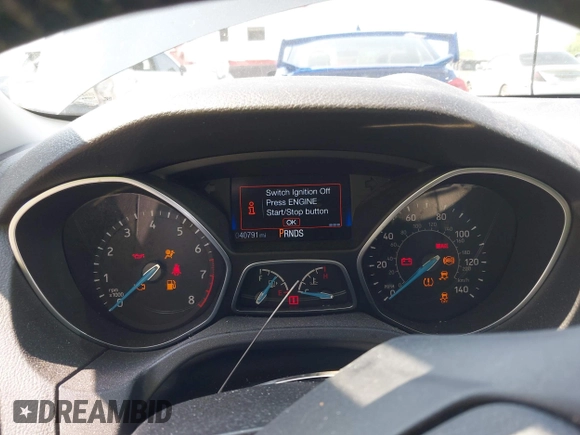 2018 Ford Focus Titanium with VIN 1FADP3J22JL220986, listed as a IAAI auction lot 42410253 with 40,791 mi miles and . Bid and sale history available at DreamBid. Image 7.