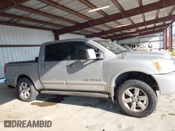 2011 Nissan Titan SL with VIN 1N6AA0EC7BN306488, listed as a IAAI auction lot 41413618 with 102,465 mi miles. Bid and sale history available at carsss.com. Image 13.