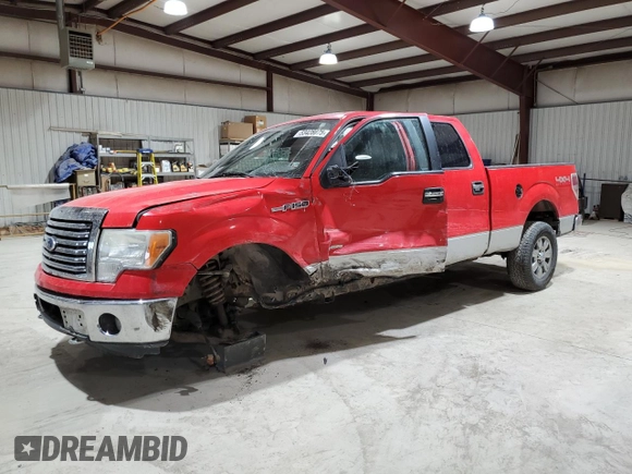 2011 Ford F-150 XLT with VIN 1FTFW1ETXBFC46913, listed as a Copart auction lot 53428075 with 291,930 mi miles and Salvage Title. Bid and sale history available at carsss.com. Image 1.