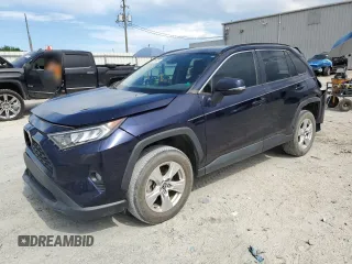 2021 Toyota RAV4 XLE with VIN 2T3W1RFV1MW146181, listed as a Copart auction lot 62168925 with 55,387 mi miles and Non repairable. Bid and sale history available at DreamBid. Image 1.