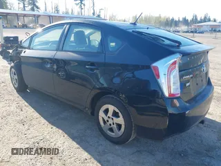 2013 Toyota Prius One with VIN JTDKN3DU7D5695238, listed as a IAAI auction lot 42034921 with 113,383 mi miles. Bid and sale history available at carsss.com. Image 3.