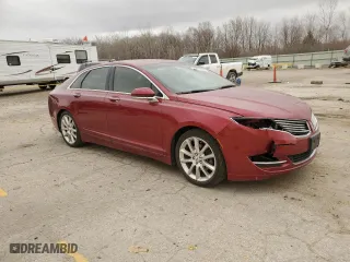 2015 Lincoln MKZ with VIN 3LN6L2JK4FR617273, listed as a Copart auction lot 49673915 with 134,224 mi miles and Salvage Title. Bid and sale history available at carsss.com. Image 4.