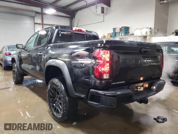 2024 Chevrolet Colorado 4WD Trail Boss with VIN 1GCPTEEK2R1245886, listed as a Copart auction lot 45929295 with 2,457 mi miles and Salvage title. Bid and sale history available at DreamBid. Image 2.