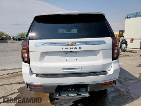 2021 Chevrolet Tahoe LT with VIN 1GNSCNKDXMR263862, listed as a Copart auction lot 58743585 with 131,743 mi miles and Clean title. Bid and sale history available at DreamBid. Image 6.