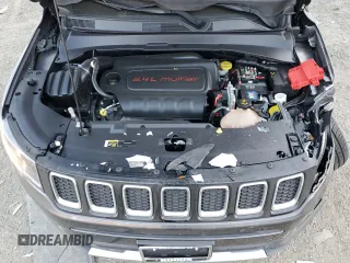 2021 Jeep Compass Limited with VIN 3C4NJCCB3MT597123, listed as a Copart auction lot 78966514 with 64,205 mi miles and Salvage Title. Bid and sale history available at carsss.com. Image 14.