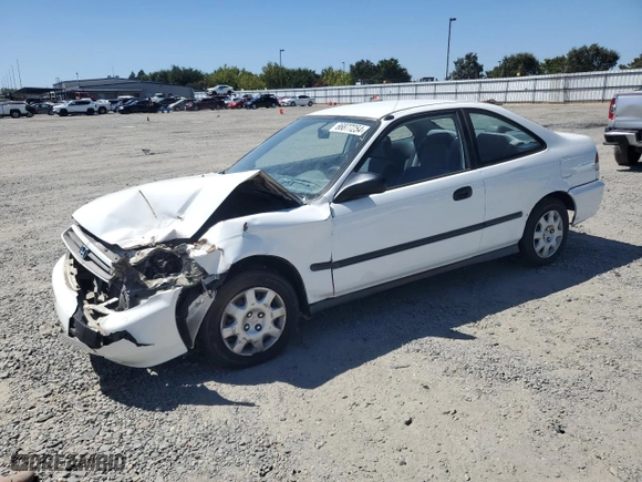 1999 Honda Civic DX with VIN 1HGEJ6224XL099100, listed as a Copart auction lot 66877254 with 161,239 mi miles and Clean Title. Bid and sale history available at carsss.com. Image 1.