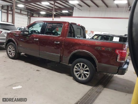 2017 Ford F-150 XL with VIN 1FTEW1EG9HFC02201, listed as a IAAI auction lot 41565349 with 63,009 mi miles. Bid and sale history available at carsss.com. Image 3.
