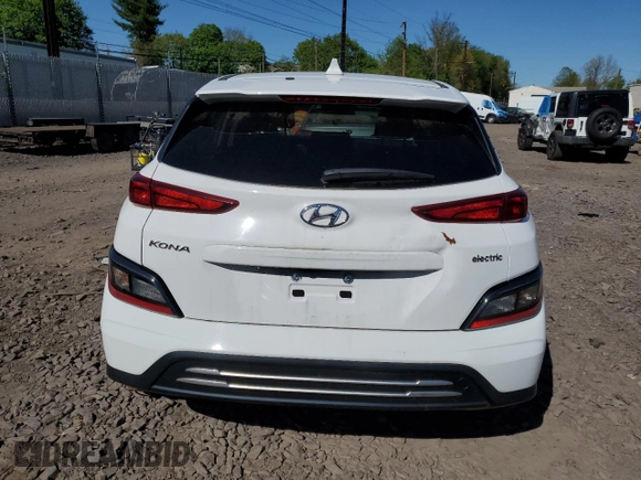 2023 Hyundai Kona SEL with VIN KM8K33AG2PU190203, listed as a Copart auction lot 54922635 with Not Provided miles and Non Repairable. Bid and sale history available at carsss.com. Image 6.