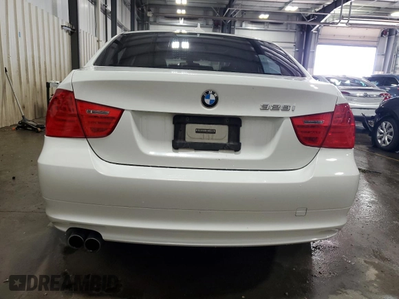 2011 BMW 3 Series 328i xDrive with VIN WBAPK5G53BNN30232, listed as a Copart auction lot 57954685 with 157,538 mi miles and Salvage title. Bid and sale history available at DreamBid. Image 6.