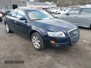 2005 Audi A6 with VIN WAUDG74F85N105820, listed as a IAAI auction lot 41341841 with 105,646 mi miles. Bid and sale history available at carsss.com. Image 1.