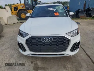 2024 Audi Q5 S line Premium Plus with VIN WA1EAAFY0R2070132, listed as a Copart auction lot 66085934 with 2,313 mi miles and Salvage title. Bid and sale history available at DreamBid. Image 5.