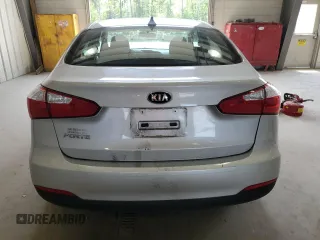2016 Kia Forte LX with VIN KNAFK4A68G5512517, listed as a Copart auction lot 53893885 with 85,636 mi miles and Salvage Title. Bid and sale history available at carsss.com. Image 6.
