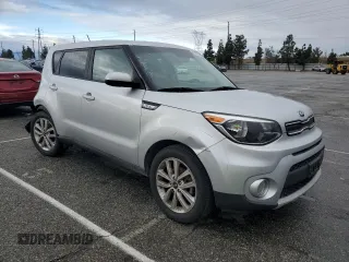 2019 Kia Soul + with VIN KNDJP3A58K7698797, listed as a Copart auction lot 48366595 with 81,013 mi miles and Salvage Title. Bid and sale history available at DreamBid. Image 4.