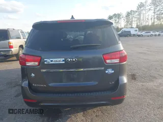 2016 Kia Sedona LX with VIN KNDMB5C10G6084583, listed as a IAAI auction lot 41744644 with 1 mi miles. Bid and sale history available at carsss.com. Image 15.