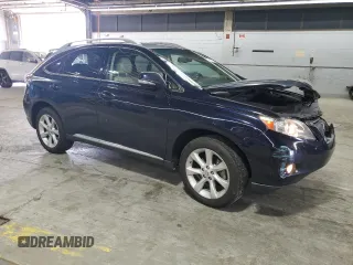 2010 Lexus RX 350 with VIN 2T2ZK1BA6AC024545, listed as a Copart auction lot 59081195 with 177,587 mi miles and Salvage title. Bid and sale history available at DreamBid. Image 4.