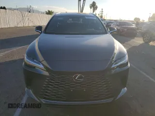2025 Lexus RX 350 with VIN 2T2BAMBA0SC052350, listed as a Copart auction lot 84673124 with 528 mi miles and Salvage title. Bid and sale history available at DreamBid. Image 5.