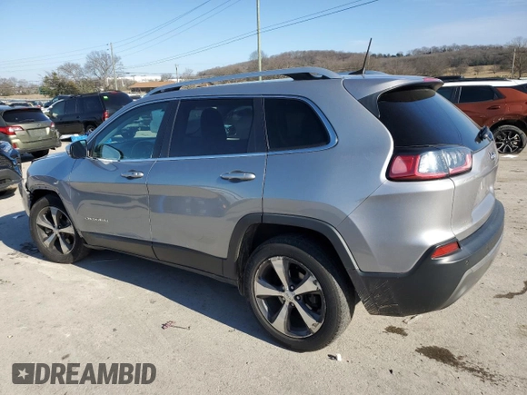 2019 Jeep Cherokee Limited с VIN 1C4PJLDB1KD185048, выставлен на аукционе Copart как лот 87480664 с пробегом 186 938 миль миль и Списание • Salvage title. История ставок и продаж доступна на DreamBid. Изображение 2.