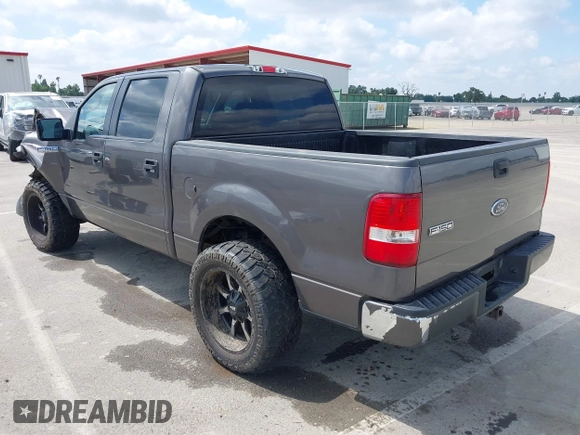 2005 Ford F-150 XLT with VIN 1FTPW12525KC03172, listed as a IAAI auction lot 42139841 with 125,258 mi miles. Bid and sale history available at carsss.com. Image 3.