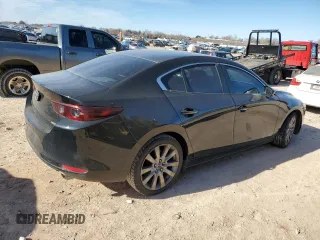 2019 Mazda 3 Select with VIN JM1BPACLXK1110454, listed as a Copart auction lot 87614775 with 19,322 mi miles and Salvage Title. Bid and sale history available at carsss.com. Image 3.