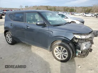 2020 Kia Soul LX with VIN KNDJ23AU3L7003181, listed as a Copart auction lot 42324525 with 82,907 mi miles and Salvage Title. Bid and sale history available at carsss.com. Image 4.