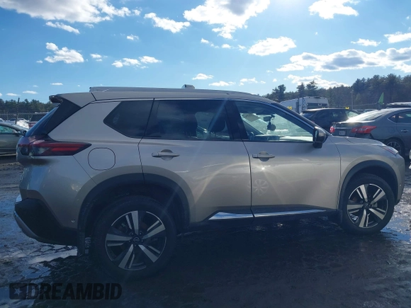 2022 Nissan Rogue Platinum with VIN JN8BT3DD6NW275718, listed as a IAAI auction lot 41675565 with 37,648 mi miles and . Bid and sale history available at DreamBid. Image 13.