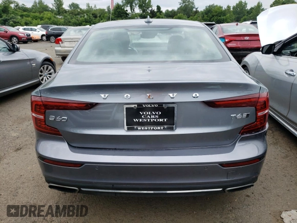 2019 Volvo S60 Inscription with VIN 7JRA22TLXKG005024, listed as a Copart auction lot 58015943 with 32,872 mi miles. Bid and sale history available at carsss.com. Image 6.