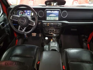 2021 Jeep Wrangler Unlimited Sahara z VIN 1C4JJXP64MW786392, wystawiony jako Copart lot #51800875 z przebiegiem 147 378 mil mil oraz Szkoda całkowita • Salvage title. Historia ofert i sprzedaży dostępna na DreamBid. Obrazek 8.