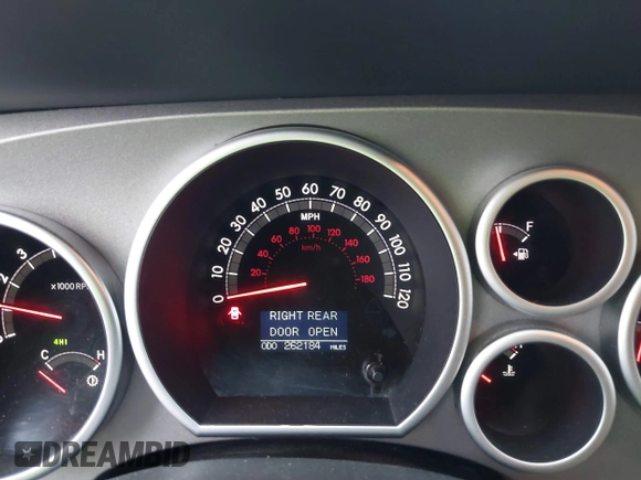 2012 Toyota Tundra Limited with VIN 5TFHW5F15CX231213, listed as a IAAI auction lot 41399901 with 262,185 mi miles and . Bid and sale history available at DreamBid. Image 7.