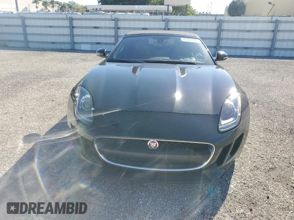 2015 Jaguar F-Type V6 with VIN SAJWA6E74F8K15229, listed as a Copart auction lot 73109184 with 62,245 mi miles and Salvage Title. Bid and sale history available at DreamBid. Image 5.