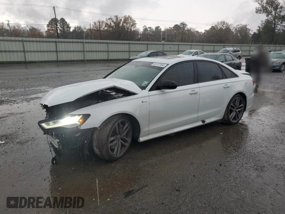 2017 Audi A6 Competition Prestige with VIN WAUF3AFC8HN057714, listed as a Copart auction lot 85747494 with 99,853 mi miles and Salvage Title. Bid and sale history available at carsss.com. Image 1.