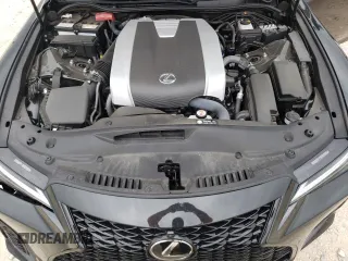 2024 Lexus IS 350 F Sport with VIN JTHGZ1B29R5079076, listed as a Copart auction lot 55539765 with 15,778 mi miles and Salvage title. Bid and sale history available at DreamBid. Image 11.