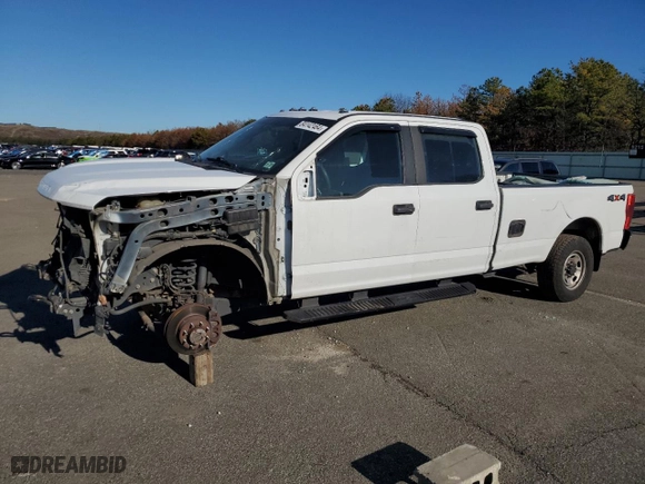 2022 Ford Super Duty F-350 SRW XL with VIN 1FT8W3BN8NEE87423, listed as a Copart auction lot 84142464 with NaN miles and Salvage Title. Bid and sale history available at carsss.com. Image 1.