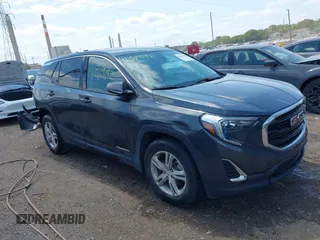 2020 GMC Terrain SLE with VIN 3GKALMEVXLL136414, listed as a IAAI auction lot 40079192 with 32,297 mi miles. Bid and sale history available at carsss.com. Image 1.