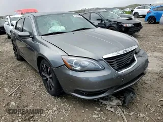 2012 Chrysler 200 S with VIN 1C3CCBHG9CN162092, listed as a Copart auction lot 53991634 with 145,094 mi miles and Salvage Title. Bid and sale history available at carsss.com. Image 10.