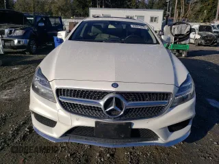 2015 Mercedes-Benz CLS 400 with VIN WDDLJ6HB7FA136587, listed as a Copart auction lot 43651315 with 55,164 mi miles and Salvage title. Bid and sale history available at DreamBid. Image 5.