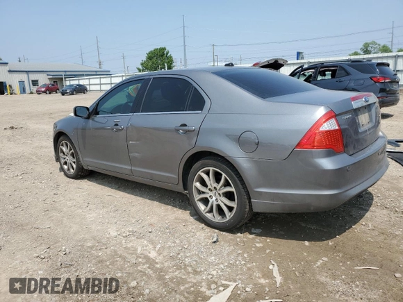 2012 Ford Fusion SEL with VIN 3FAHP0JA2CR201138, listed as a Copart auction lot 58738025 with 143,620 mi miles and Clean title. Bid and sale history available at DreamBid. Image 2.