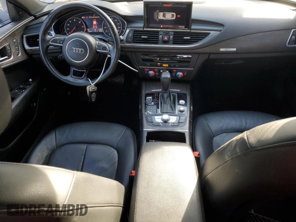 2017 Audi A7 Premium Plus with VIN WAUW2AFCXHN023910, listed as a Copart auction lot 86535324 with 63,793 mi miles and Salvage title. Bid and sale history available at DreamBid. Image 8.