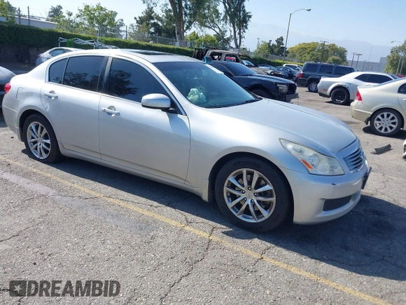 2007 Infiniti G35 Journey with VIN JNKBV61E67M727099, listed as a IAAI auction lot 42563868 with 144,938 mi miles and . Bid and sale history available at DreamBid. Image 1.