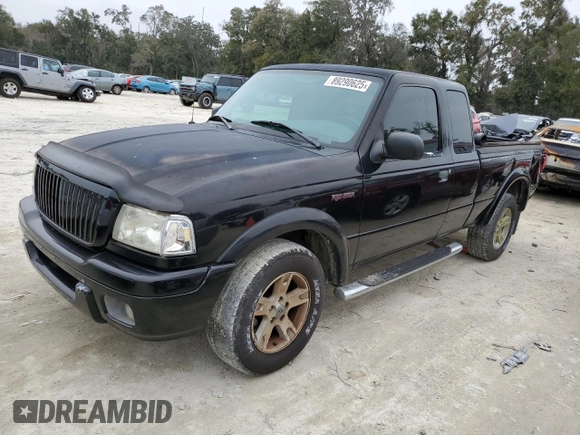 2005 Ford Ranger XLT with VIN 1FTYR44U15PA73910, listed as a Copart auction lot 89290625 with 168,953 mi miles and Salvage Title. Bid and sale history available at DreamBid. Image 1.