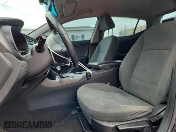 2015 Kia Optima with VIN KNAGM4AD3F5082875, listed as a Copart auction lot 58716825 with 130,627 mi miles and Salvage title. Bid and sale history available at DreamBid. Image 7.