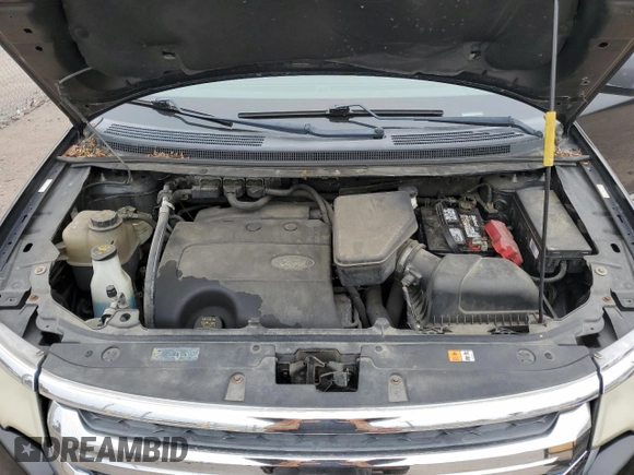 2011 Ford Edge SEL with VIN 2FMDK3JC1BBA32474, listed as a Copart auction lot 52149355 with 151,021 mi miles and Salvage Title. Bid and sale history available at carsss.com. Image 12.