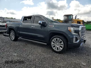 2021 GMC Sierra 1500 Denali with VIN 1GTU9FEL1MZ252967, listed as a Copart auction lot 58204675 with 34,686 mi miles and Salvage title. Bid and sale history available at DreamBid. Image 4.