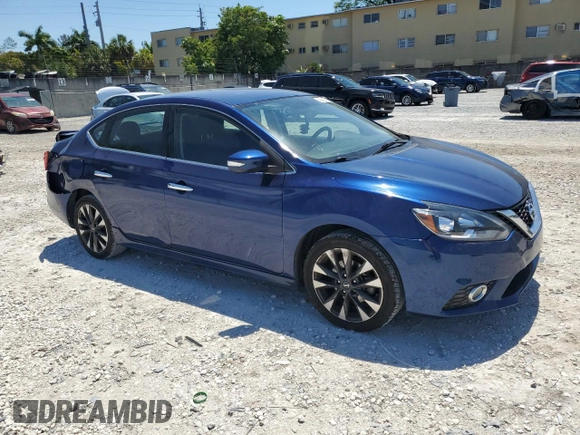 2018 Nissan Sentra SR with VIN 3N1AB7AP1JY338830, listed as a Copart auction lot 52962035 with 102,710 mi miles and Salvage Title. Bid and sale history available at DreamBid. Image 4.