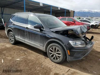 2018 Volkswagen Tiguan SEL with VIN 3VV3B7AX3JM207073, listed as a Copart auction lot 45223345 with 91,372 mi miles and Salvage Title. Bid and sale history available at carsss.com. Image 4.