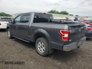 2018 Ford F-150 XL с VIN 1FTEW1EG9JFA03445, выставлен на аукционе Copart как лот 62899095 с пробегом 57 747 миль миль и Списание • Salvage title. История ставок и продаж доступна на DreamBid. Изображение 2.