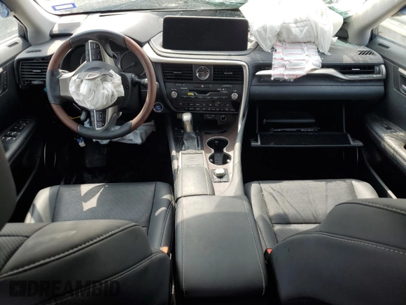 2022 Lexus RX 450h with VIN 2T2HGMDA8NC076504, listed as a Copart auction lot 51940915 with 39,050 mi miles and Salvage title. Bid and sale history available at DreamBid. Image 8.