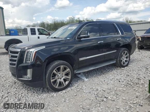 2015 Cadillac Escalade Luxury z VIN 1GYS4MKJ5FR584162, wystawiony jako Copart lot #54358175 z przebiegiem 153 137 mil mil oraz Szkoda całkowita • Salvage title. Historia ofert i sprzedaży dostępna na DreamBid. Obrazek 1.