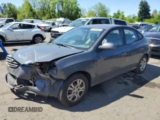 2009 Hyundai Elantra GLS with VIN KMHDU46D99U753115, listed as a Copart auction lot 58436345 with 148,026 mi miles and Salvage title. Bid and sale history available at DreamBid. Image 1.