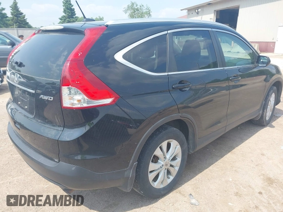 2013 Honda CR-V EX-L z VIN 5J6RM4H78DL000671, wystawiony jako IAAI lot #42395787 z przebiegiem 157 312 mil mil oraz . Historia ofert i sprzedaży dostępna na DreamBid. Obrazek 4.